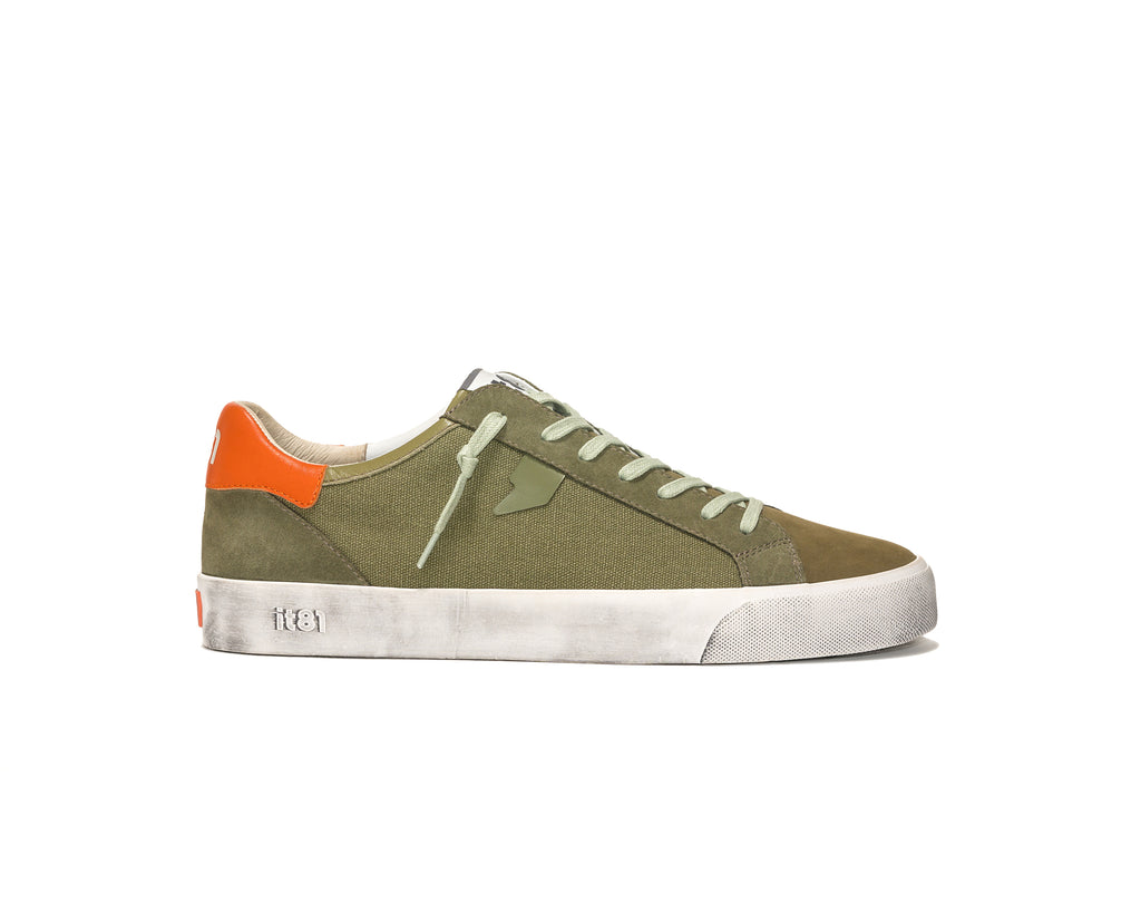 Olive Br. Green Low-top